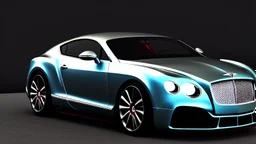 Armored Futuristic Bentley GT, Photorealistic,4k, Front View, works for a pc wallpaper
