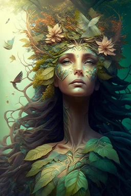goddess of nature and life