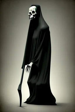 The most frightening and realistic representation of the grim reaper.