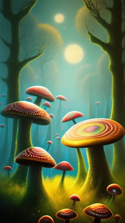 camoes art style inspired by Jonny Hatt Kean, abstract alien mushroom world drawing, surreal Abstract Background, Ethereal Mood. naif Alejandro Torres style. Hyperrealistic detailed, flat, vector illustration, Storybook Illustration, made of wire, pencil sketch, DAIM