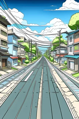 Caminos japoneses tipo webtoon
