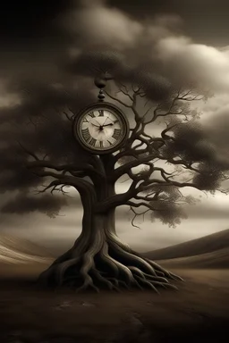 A tree in time
