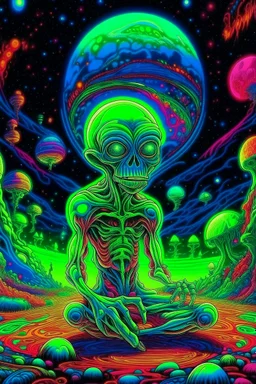 Alien ohne LSD World