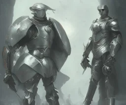 knight, sci-fi, magic armor, concept art, cinematic