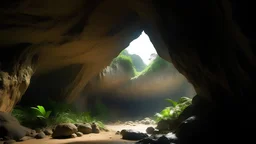 huge cave