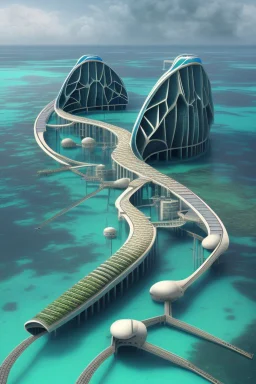Futuristic infrastructure for maldives