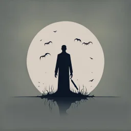 minimalist horror background