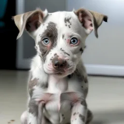 a dog human hybrid, cross breed baby,