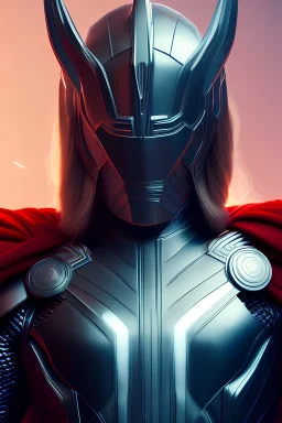 Thor, armor suit, close up, soft light atmosphere, light effect, vaporwave colorful, concept art, smooth, extremely sharp detail, finely tuned detail, ultra high definition, 8 k, unreal engine 5, ultra sharp focus