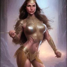 gal gadot bodybuilder fbb by gerald brom luis royo