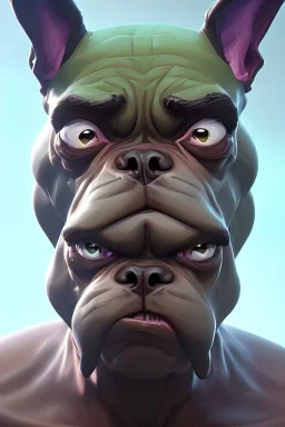 alien french bulldog musculature hulk body HD strong french bulldog hulk marvels Warcraft