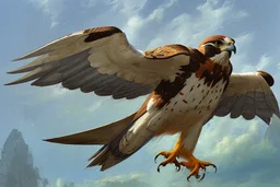 falcon attacing by Andrea del Sarto