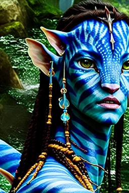 Avatar the way of water starring Lauren Burch high quality detailed