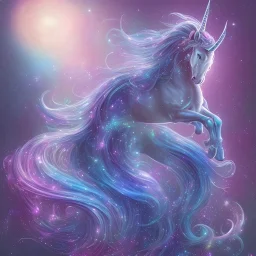 a magical sparkly unicorn