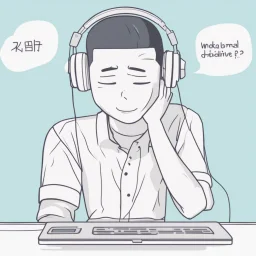 An Animated Asian Male Failure for a chatbot