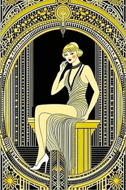 The French and the French were the first to use the term "art deco" in their literature.