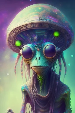 Alien hippie