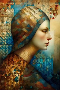 Patchwork fairly core-inspired art piece, Karol Bak and Paul Klee and Jamie Heiden beautifulintricate details, crisp quality, 8k, high definition, cinematic, sublime, fascinating, magnificent, adorable, astonishing