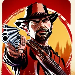  revolver, Colt.45 as a red dead redemption game.