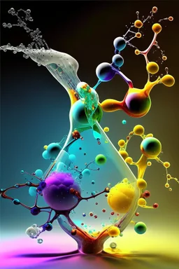 molecular compounds trying to escape chromatography