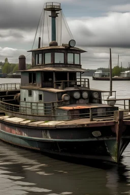 old tug boat