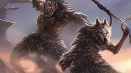 wolf Warrior, D&D,