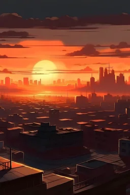 Sunset city