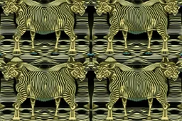 Stereoscope pattern image of an animal