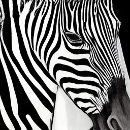 portrait of a zebra Vincent van Gogh style