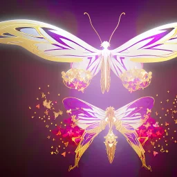 Абстрактная Белая Бабочка золотые цветы на крыльях радужные чешуйки с хвостом скрученные крылья со стеклянными шариками приплюснутая золотое плетение красные цветы