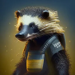 hacker honey badger
