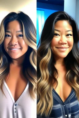 Gina Rodriguez at 100% transformation into a german instagram model. Hair: resplendent blonde waves flowing gracefully. Face: refined Germanic features fully blossomed, radiant maternal glow. Skin: luminous radiance, white complexion. Body: voluptuous curves, ethereal hourglass perfection achieved. Measurements: Bust - 50 inches, Waist - 20 inches, Hips - 46 inches. transformation reaches its pinnacle, embodying a captivating synthesis of gina rodriguez allure and Germanic sophistication. Every