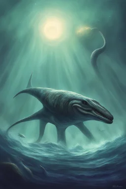 plesiosaur scifi art