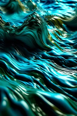 Abstract Liquid, Ocean waves