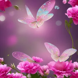 pink butterfly