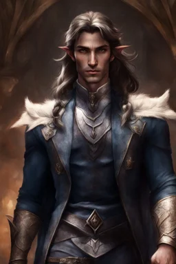 pointed ears elven male