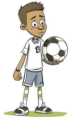 Nicholas Jackson Footballer, cartoon 2d