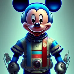 Mickey cyberpunk