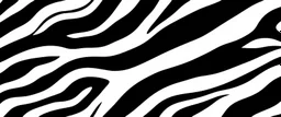 seamless repeatable zebra pattern with mono-width lines and spacing, black and white, vector