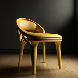 chair inspired by the rounded pasta concept