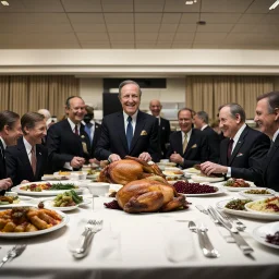 Thanksgiving dinner at NSA Headquarters