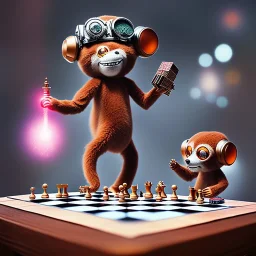 Cheburashka Cyberpunk