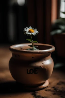 old flower pot stle lofi