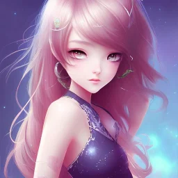 Girl, cute, beautiful, anime