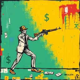 this isnt a game this is financial warfare style of basquiat