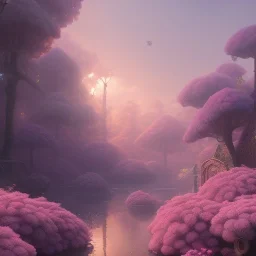 pixar style, volumetric pink sky environment and background, volumetric lighting, dramatic lighting, realistic painting of a strawberryjam glass, detailed digital painting, extreme dense and fine, anime, ornate, colour-washed colors, elegant, small minutiae, tiny features, particulars, centered, smooth, sharp focus, renderman gofur render, 8k, uhd, detailed eyes, realistic shaded volumetric lighting, caustics, backlight