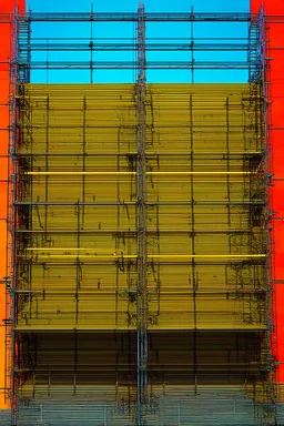 scaffolding of outside validation; neo-surrealistic optical art