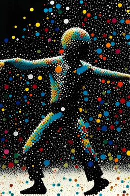 "ABSTRACT DOTS DANCING STYLE OF HIROKU..." | Gallery | Stablecog