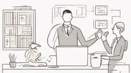 The image accompanying the article symbolically depicts the process of debt management and improving one's personal financial situation. The image portrays an ordinary individual holding the burden of debt and financial challenges in their hands. Meanwhile, another person, representing a financial consultant or advisor, is shown providing advice and guidance to the first person on how to effectively manage their debt and develop strategies to improve their financial situation.