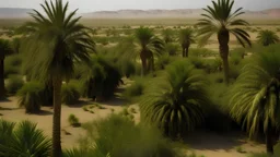 Vast lands in the Jewish state of Khaybar contain many palm trees